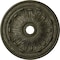 Ekena Millwork Flagstone Ceiling Medallion (Fits Canopies up to 3 7/8"), 30"OD x 3 7/8"ID x 3 1/4"P, Witch Hazel CM30FLWHF - alternate 1
